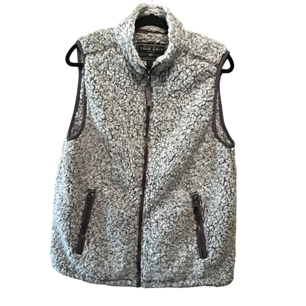 True grit Sherpa vest men’s medium